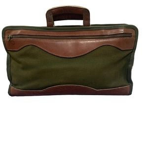 Orvis Company Leather Messenger Bag
